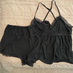 Black Victoria’s Secret cami set